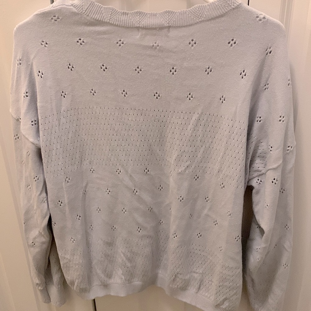 Lauren Conrad Dusty Grey Top
